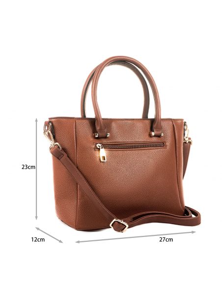 Handbag with shoulder strap